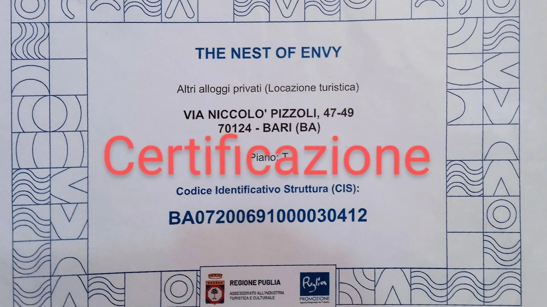 Apartament The Nest Of Envy Bari